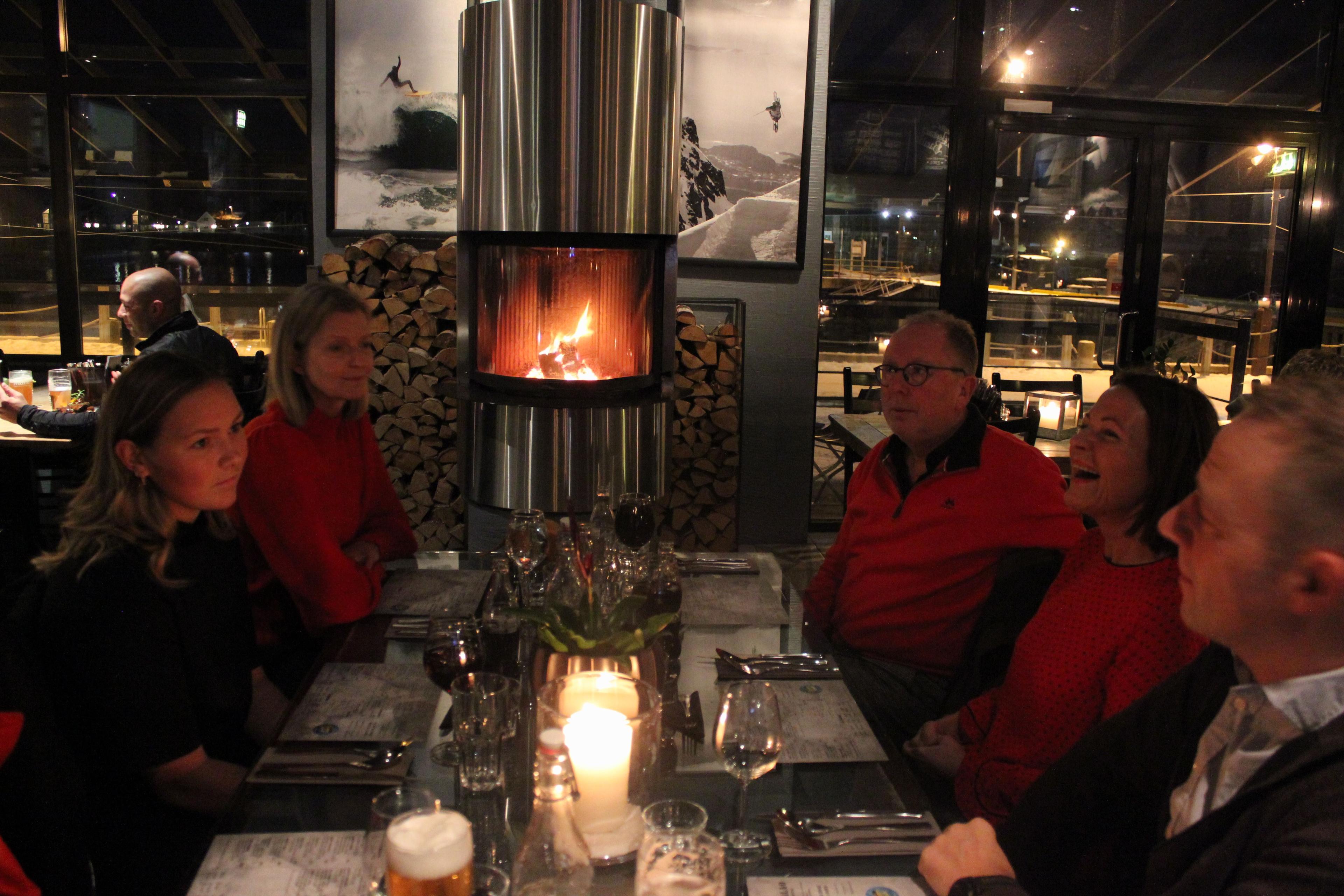 Dinner with friends at Bacalao