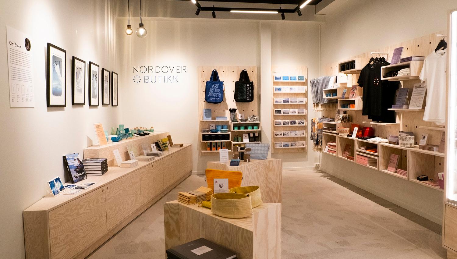 The gallery shop at Gallery Nordover