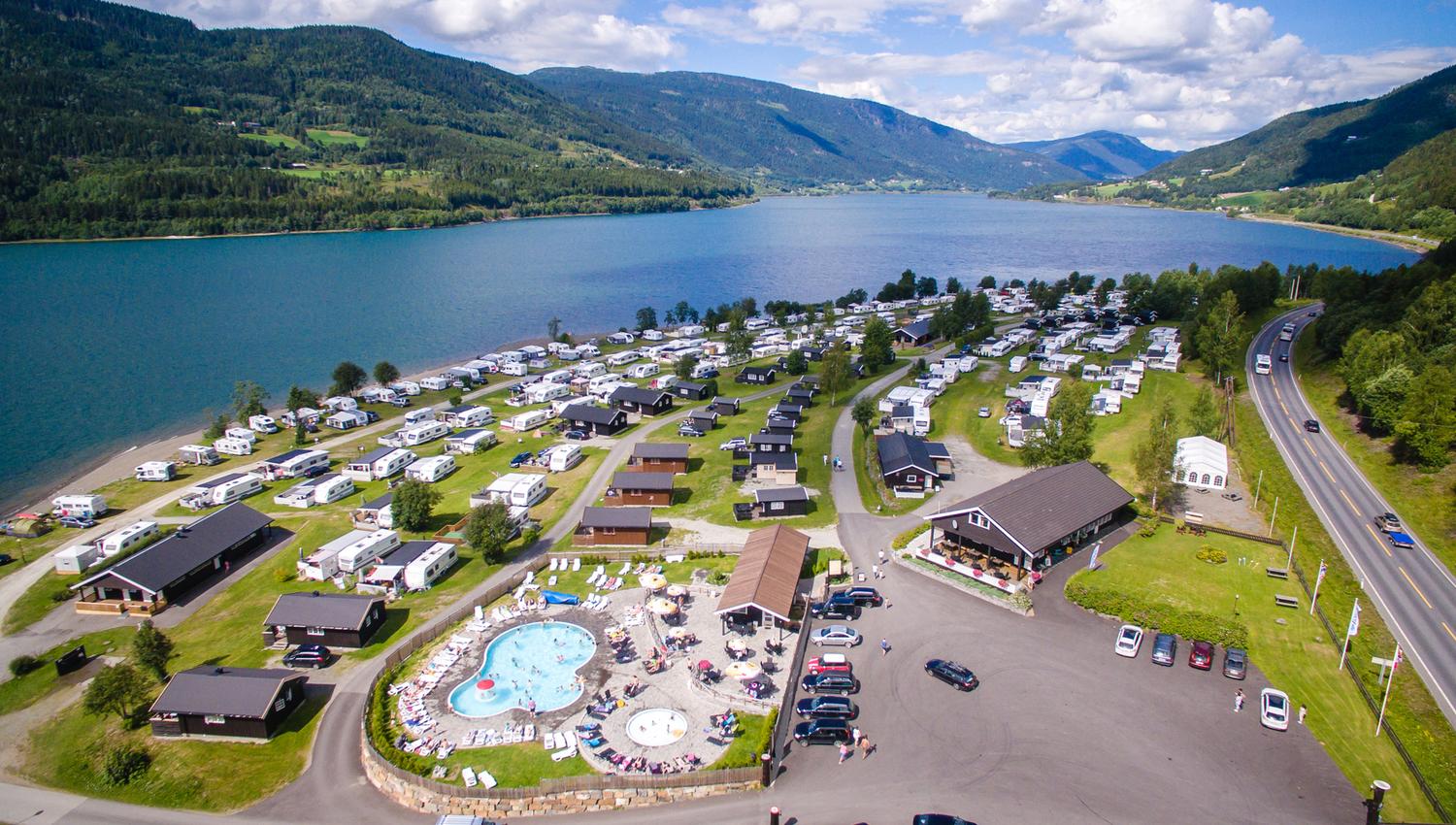 Overview picture of Mageli Camping
