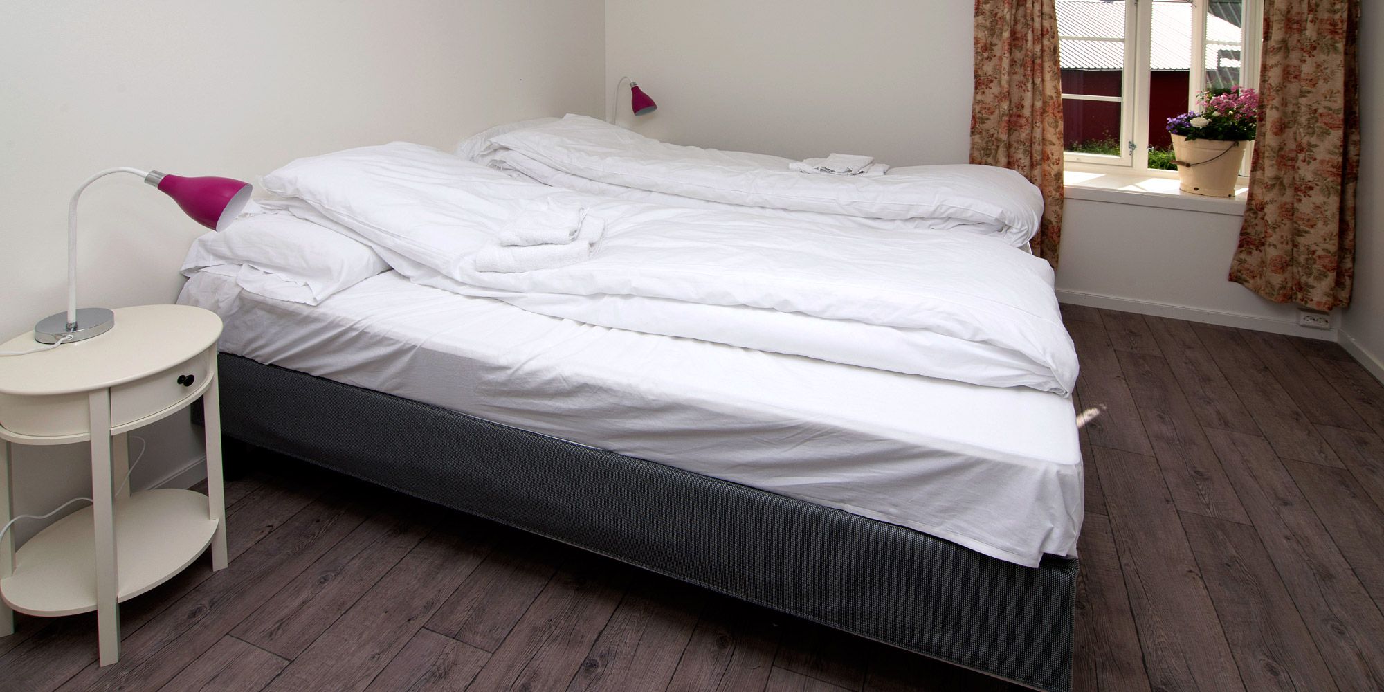 Munkeby Hergerge i Levanger - Nye soverom i fjøset ferdigstilt 2016