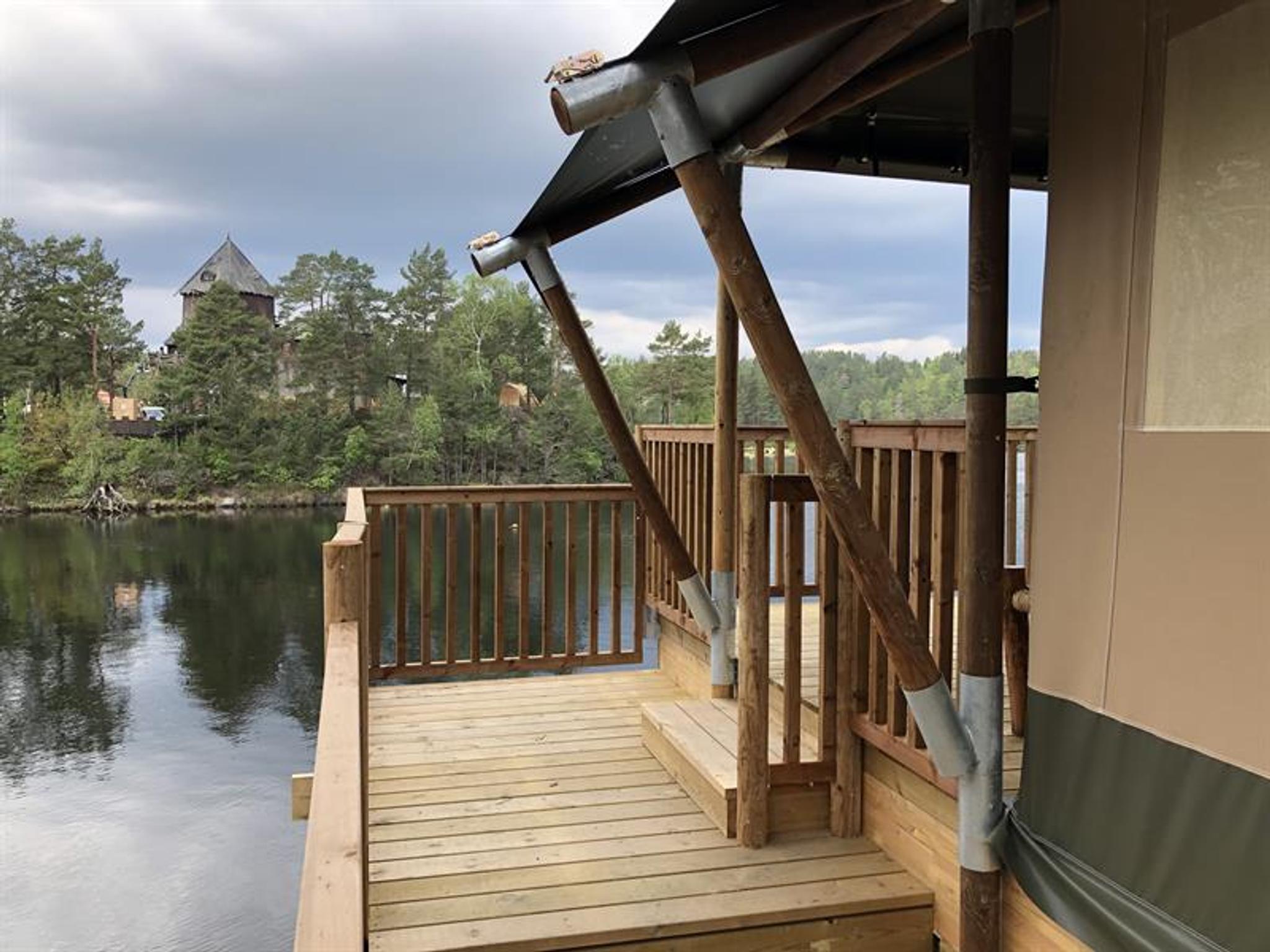 Dyreparken Safaricamp veranda