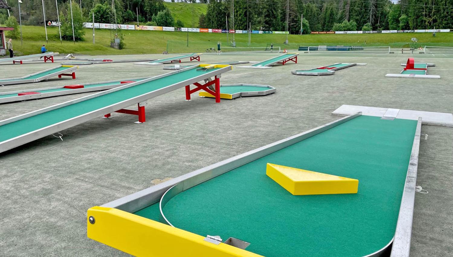 minigolf på Skien fritidspark