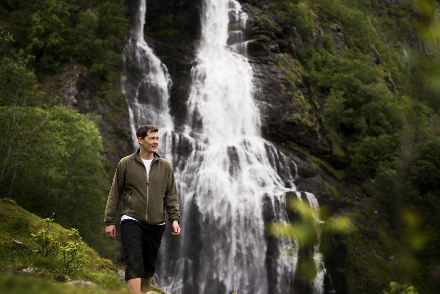 Hike To Brekkefossen Waterfall