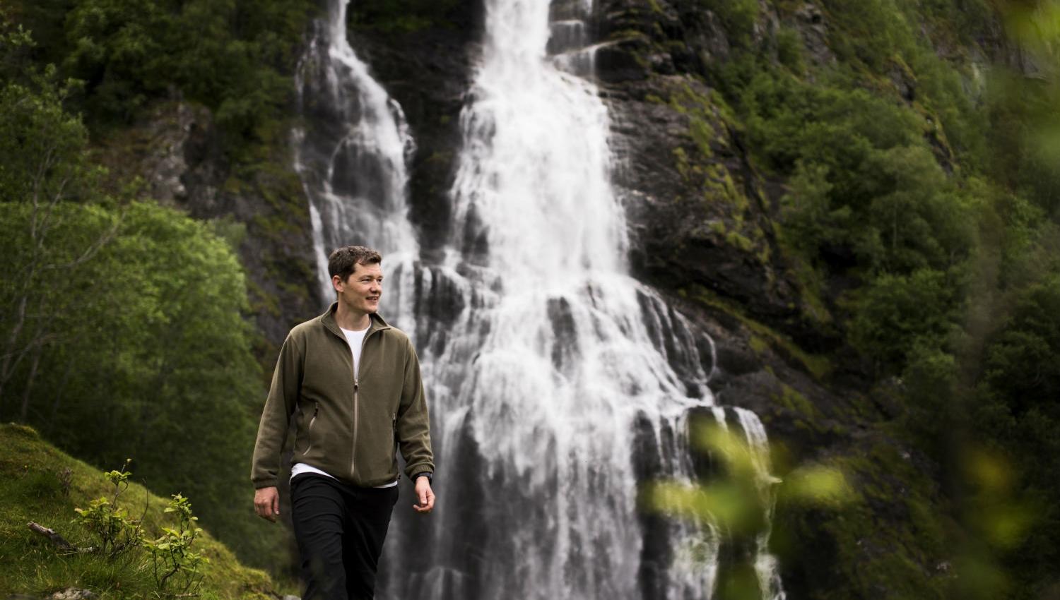 Hike To Brekkefossen Waterfall