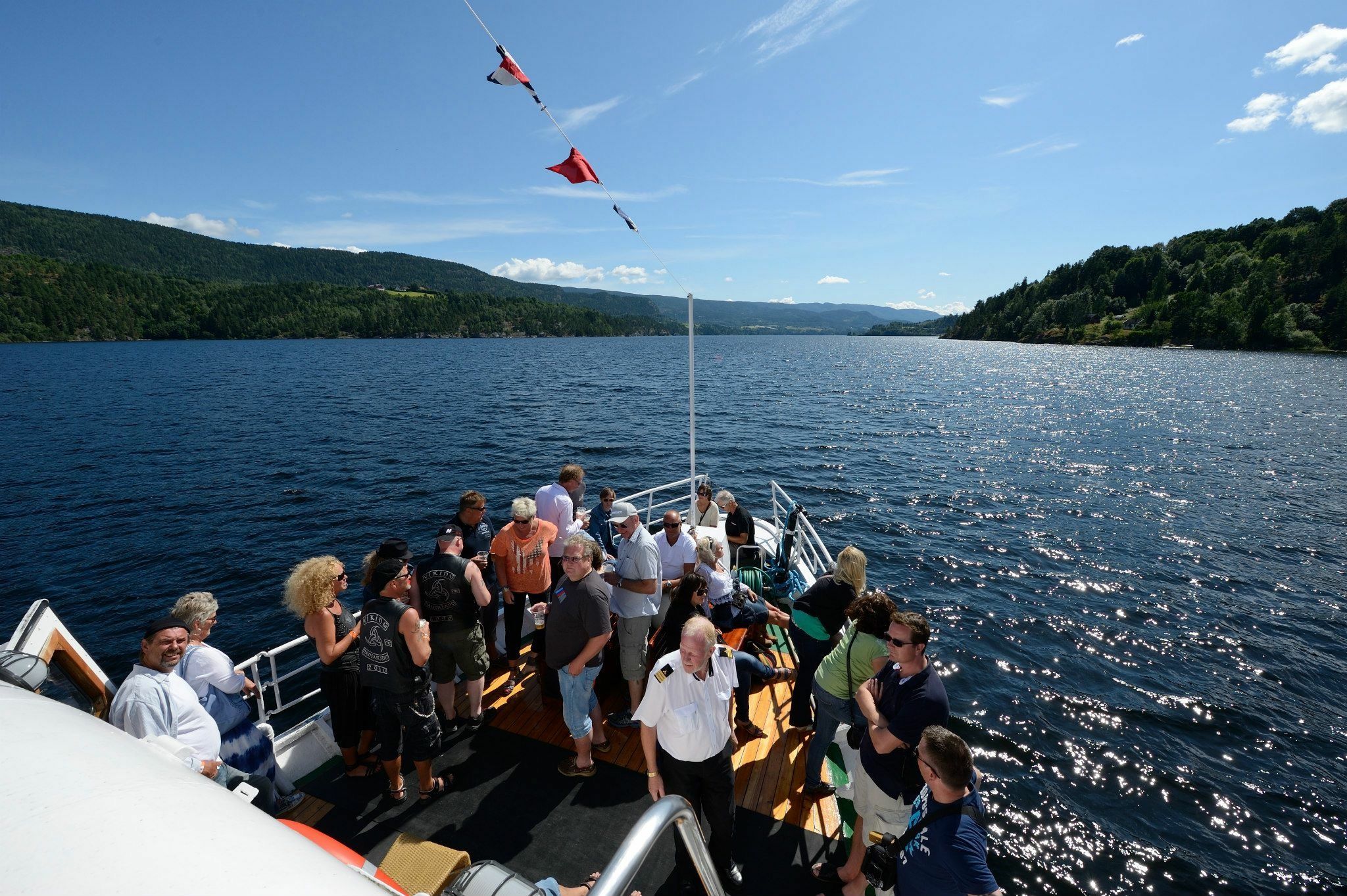 om bord på MS Telemarken