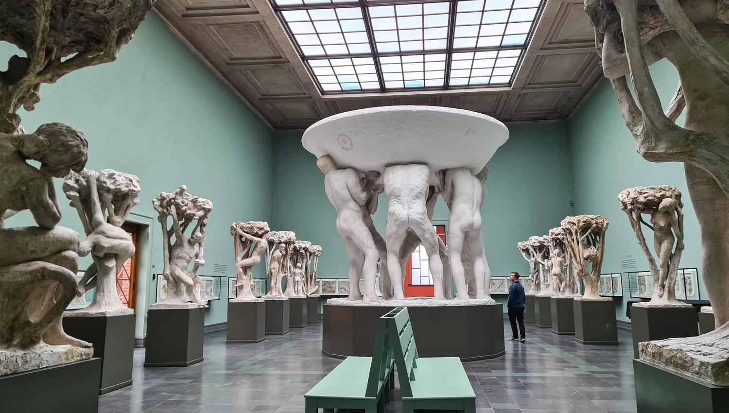 Skulpturrom.