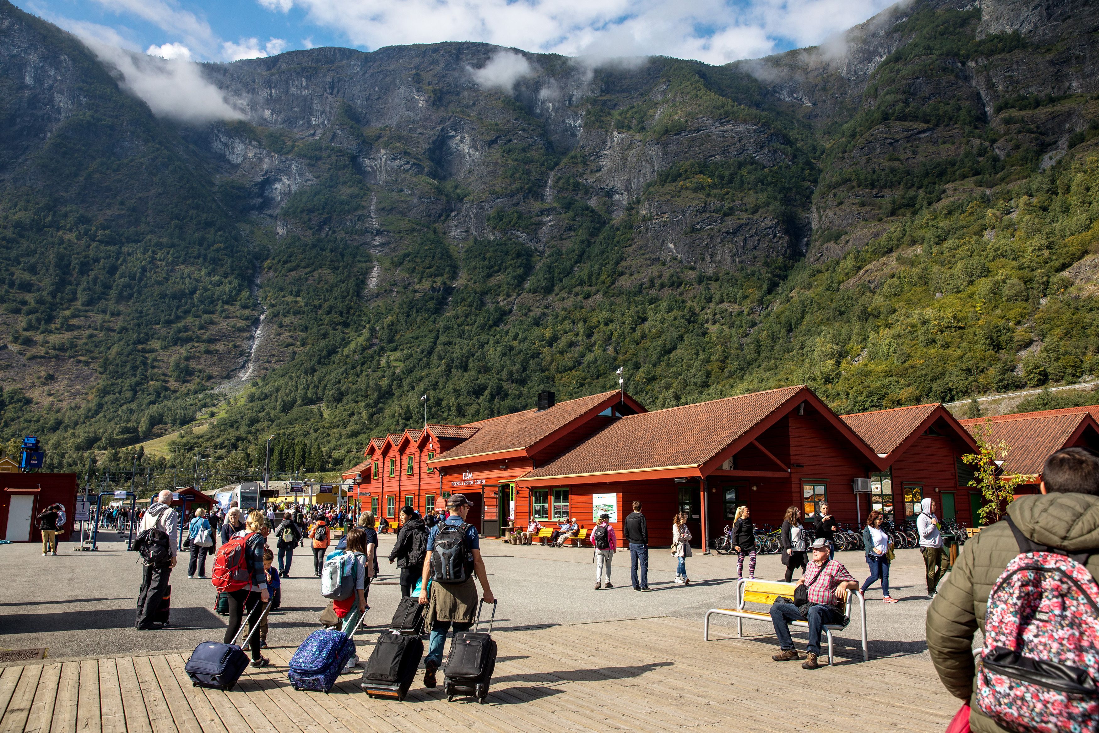 Flåm sentrum