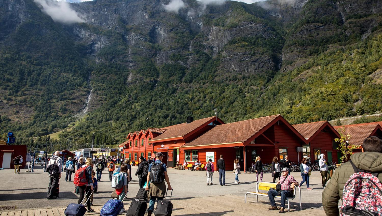 Flåm sentrum