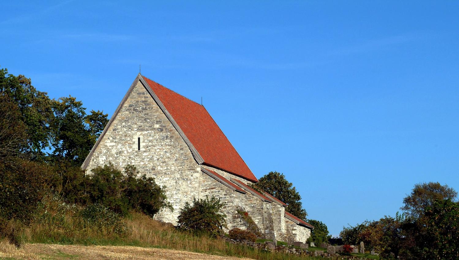 Sakshaug Old Church - one of 2 medieval chruches along the Golden Road in Inderøy