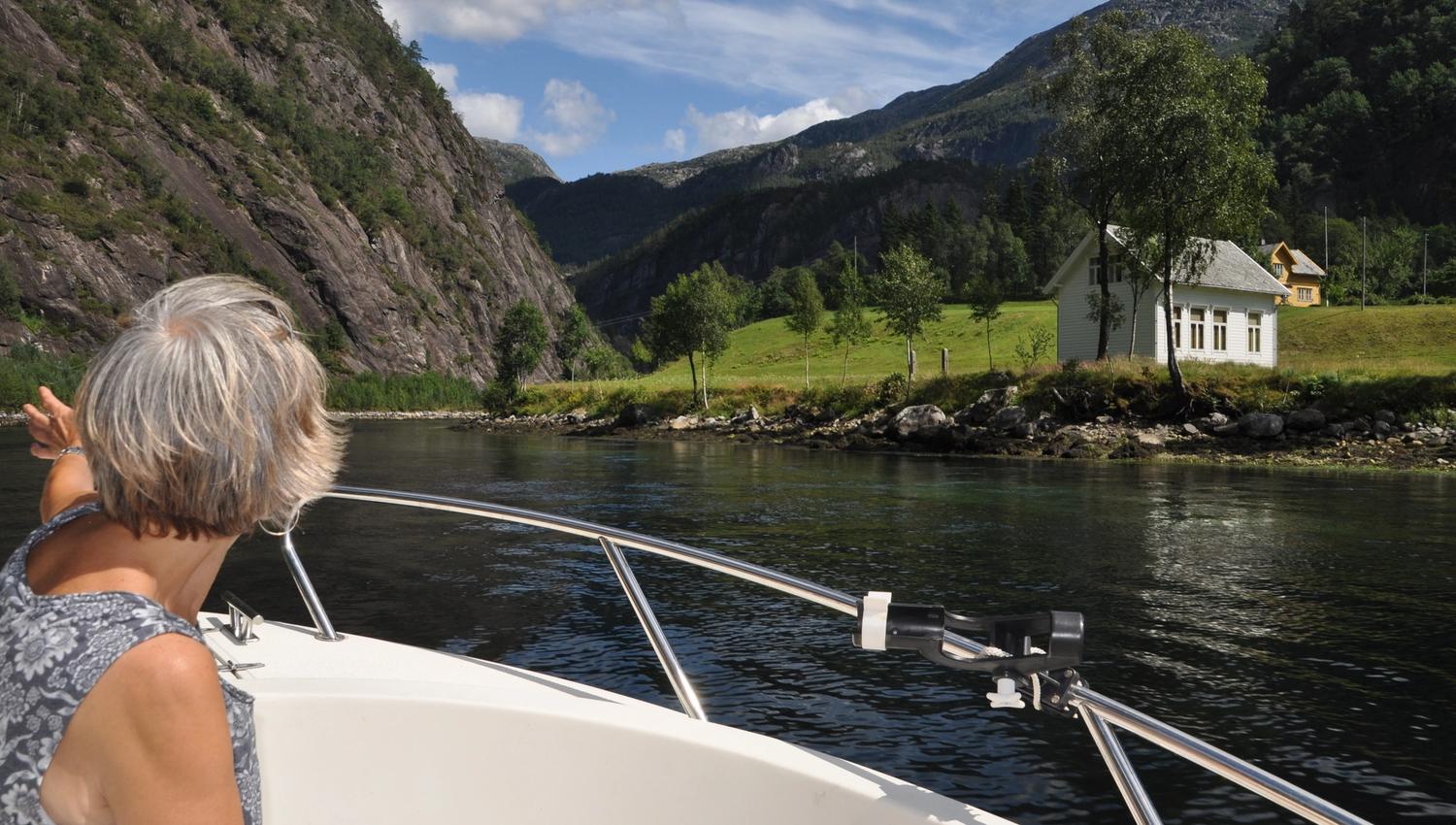 The Fjords - fjordcruise and fishing on your own!