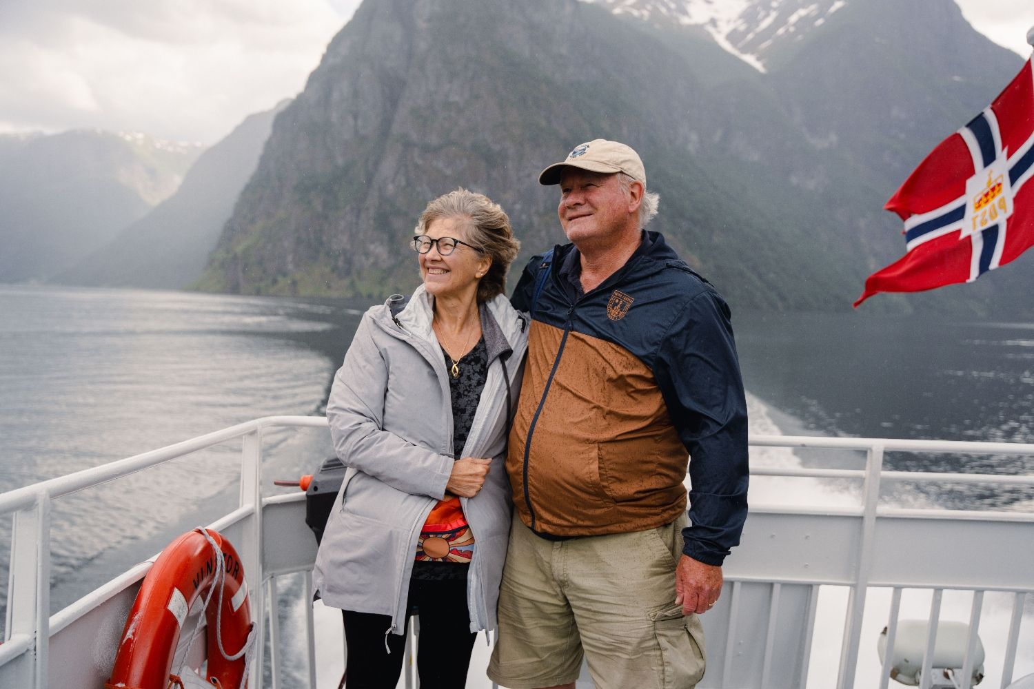 Fjord cruise on the Sognefjord