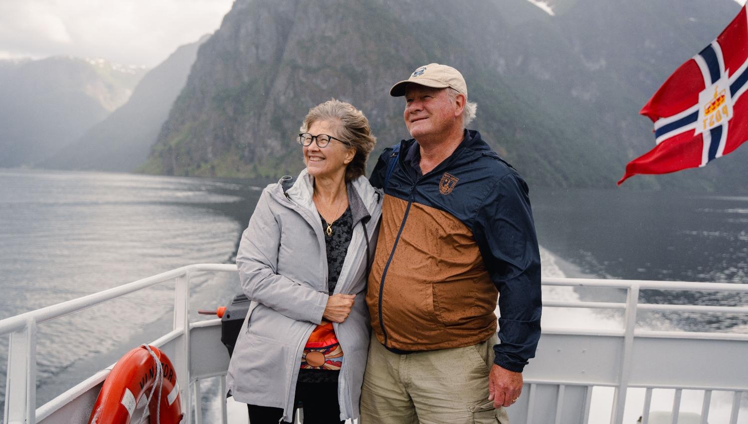 Fjord cruise on the Sognefjord