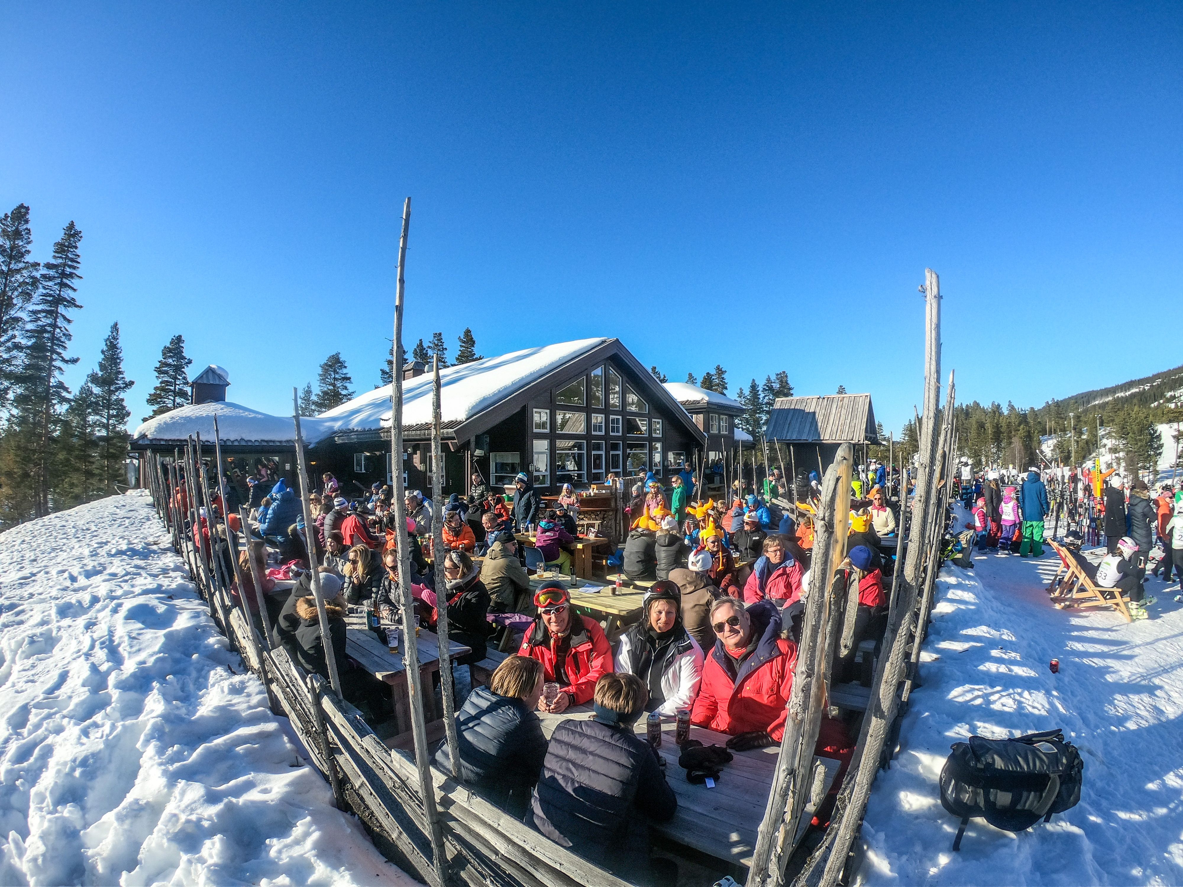 Nesbyen Alpinsenter. Påske 2018. Foto Nikolai Jelstrup