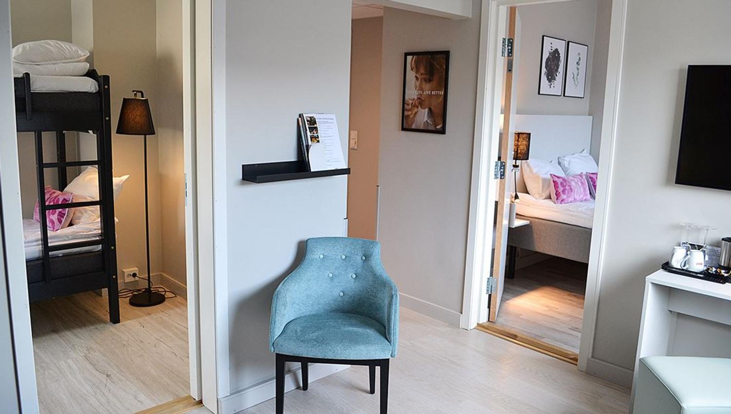 Familierom - Hotel Central Elverum