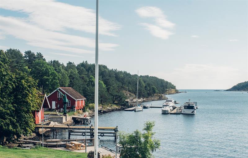 Guest harbor on Langøya in Langesund