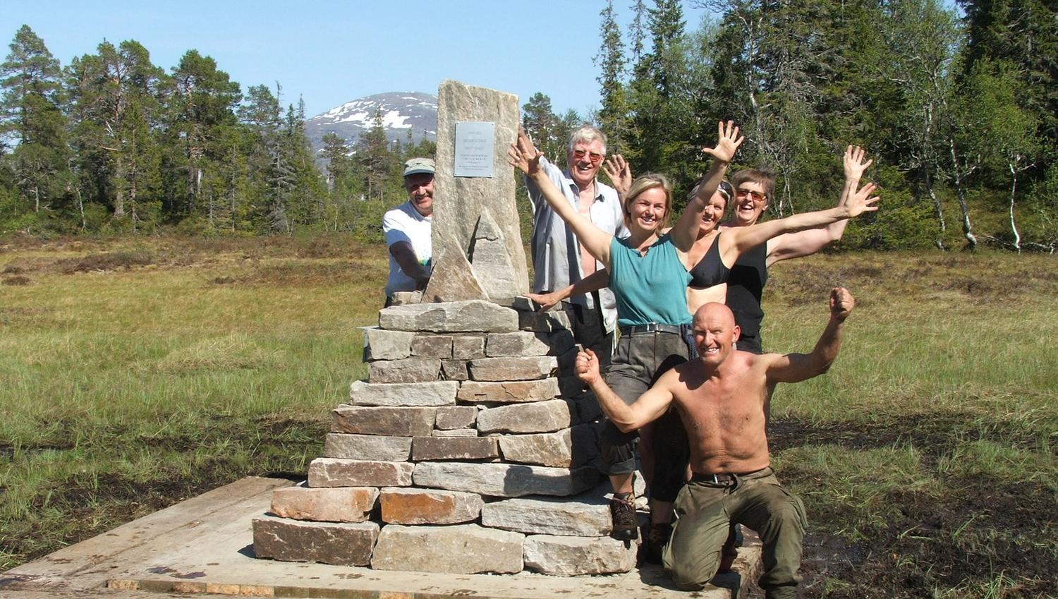 The geographical centre of Norway