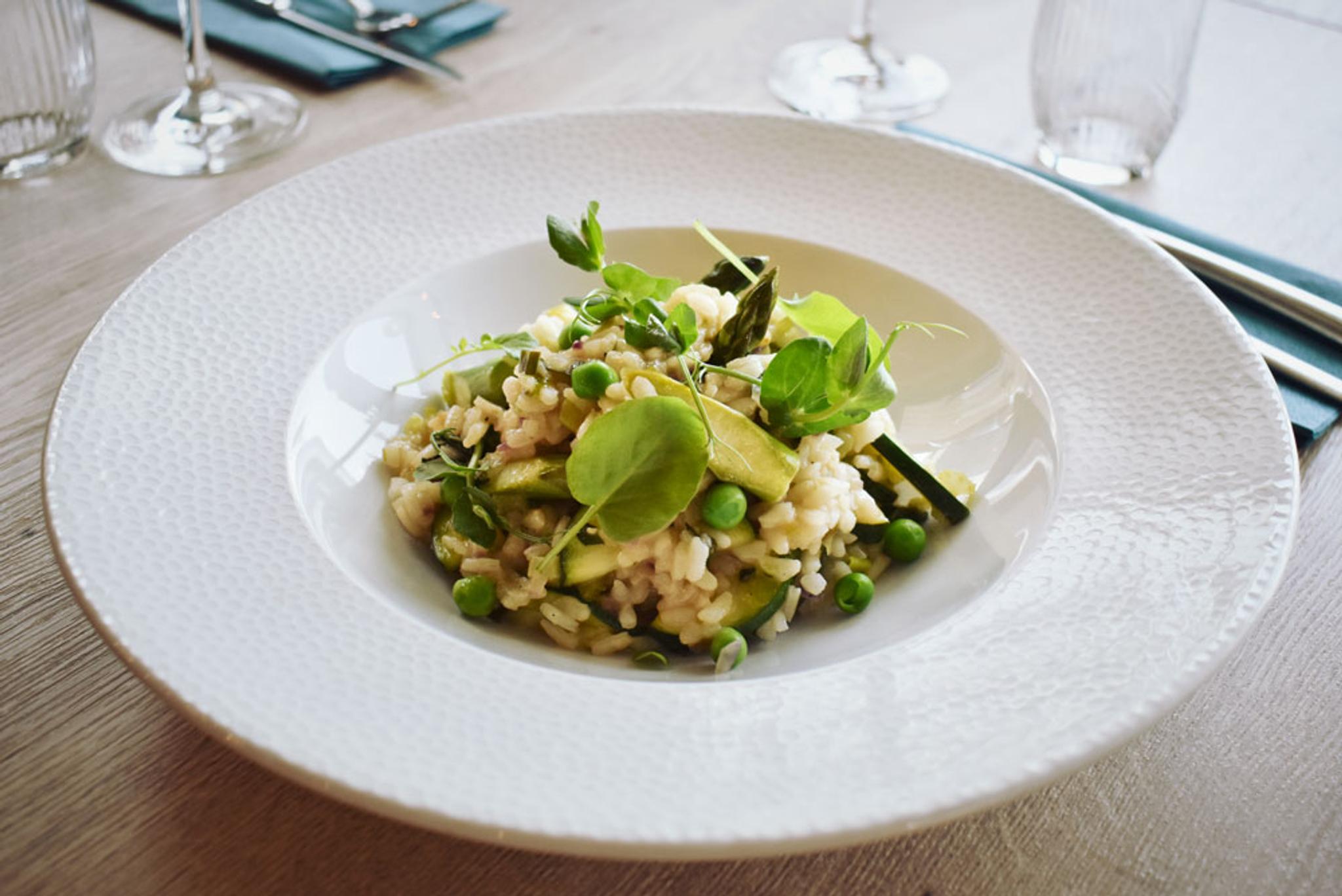 French-inspired dishes are served at Merci Restaurant in Porsgrunn 