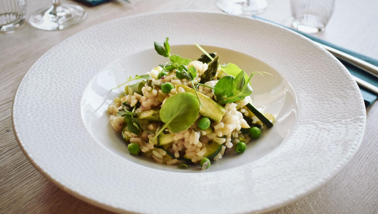 French-inspired dishes are served at Merci Restaurant in Porsgrunn