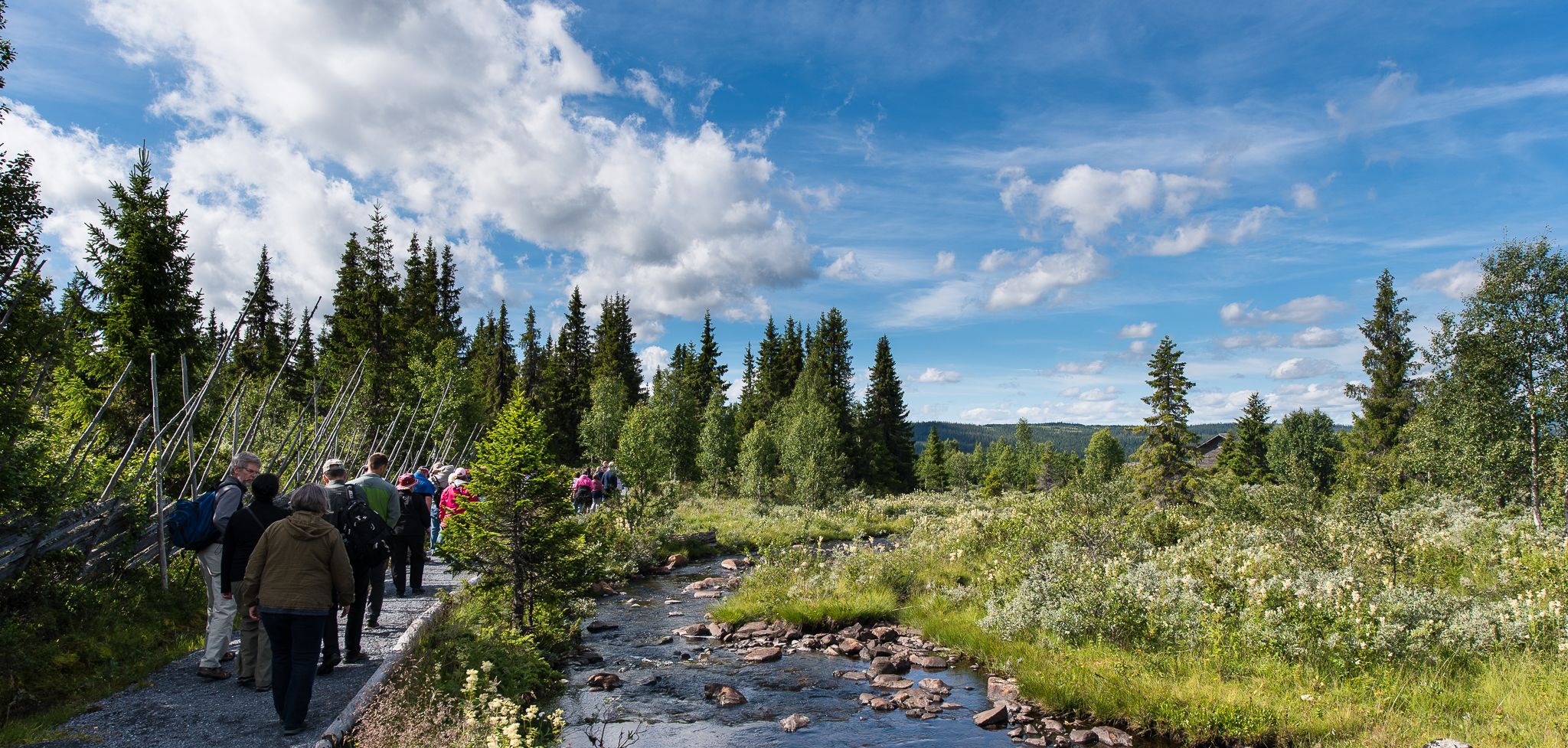 Gåtur langs elven, Kittilbu