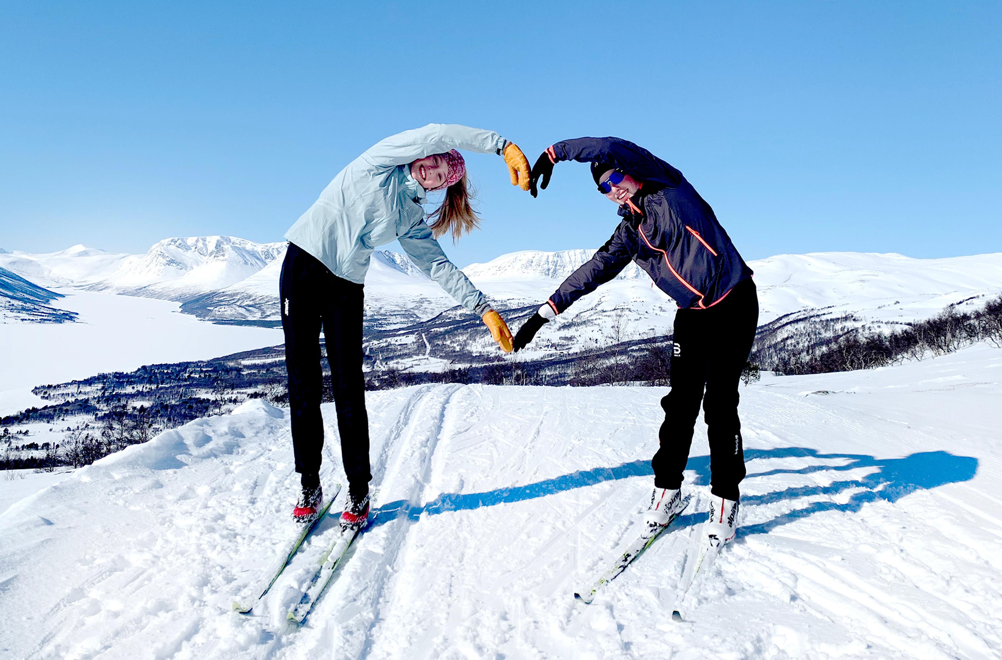 Cross-country skiing in Oppdal