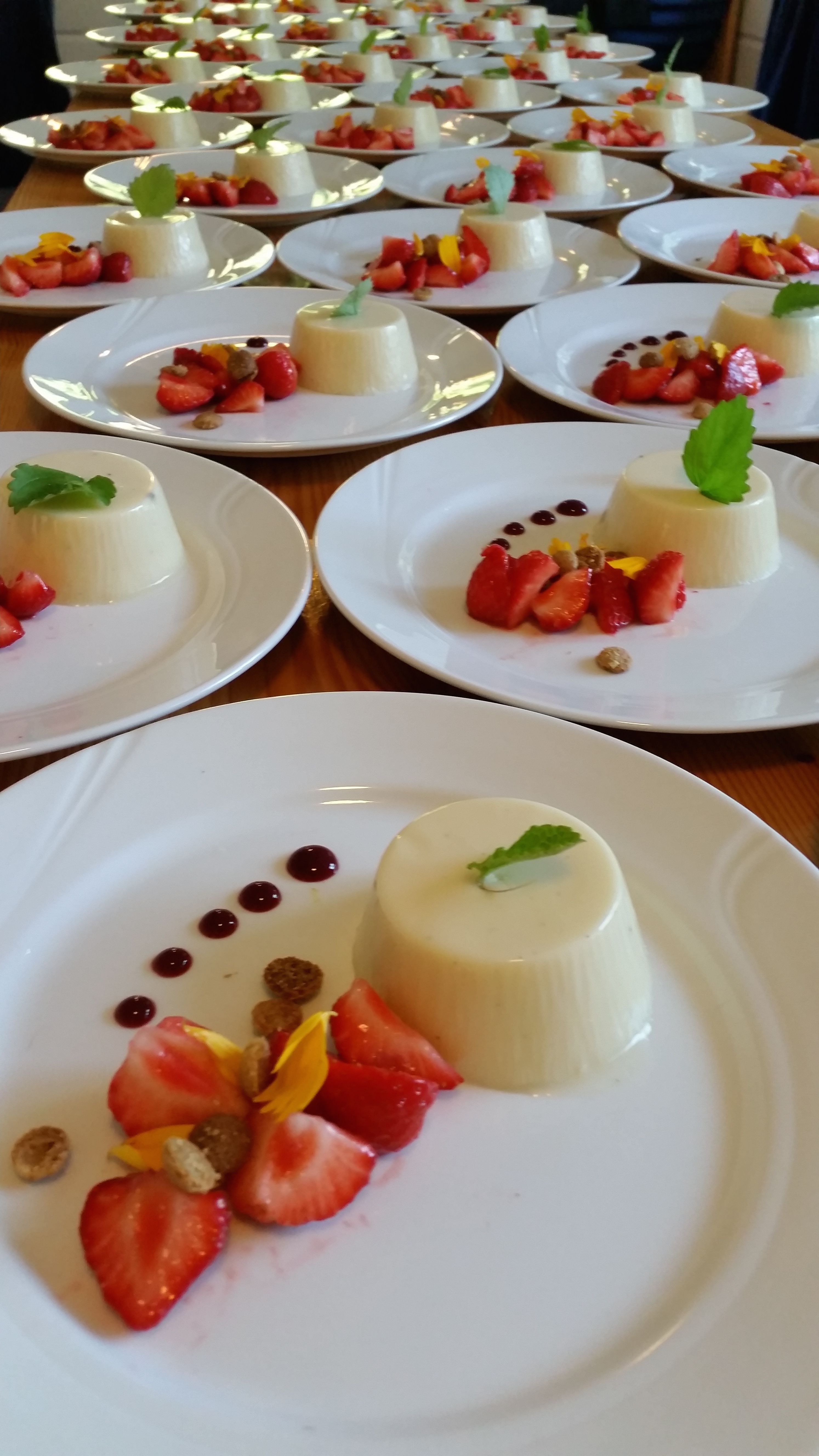 Spiskammerset Selskapsmat - Panacotta