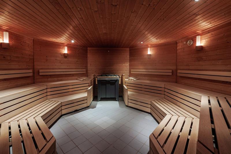 sauna at the swimming park in Langesund
