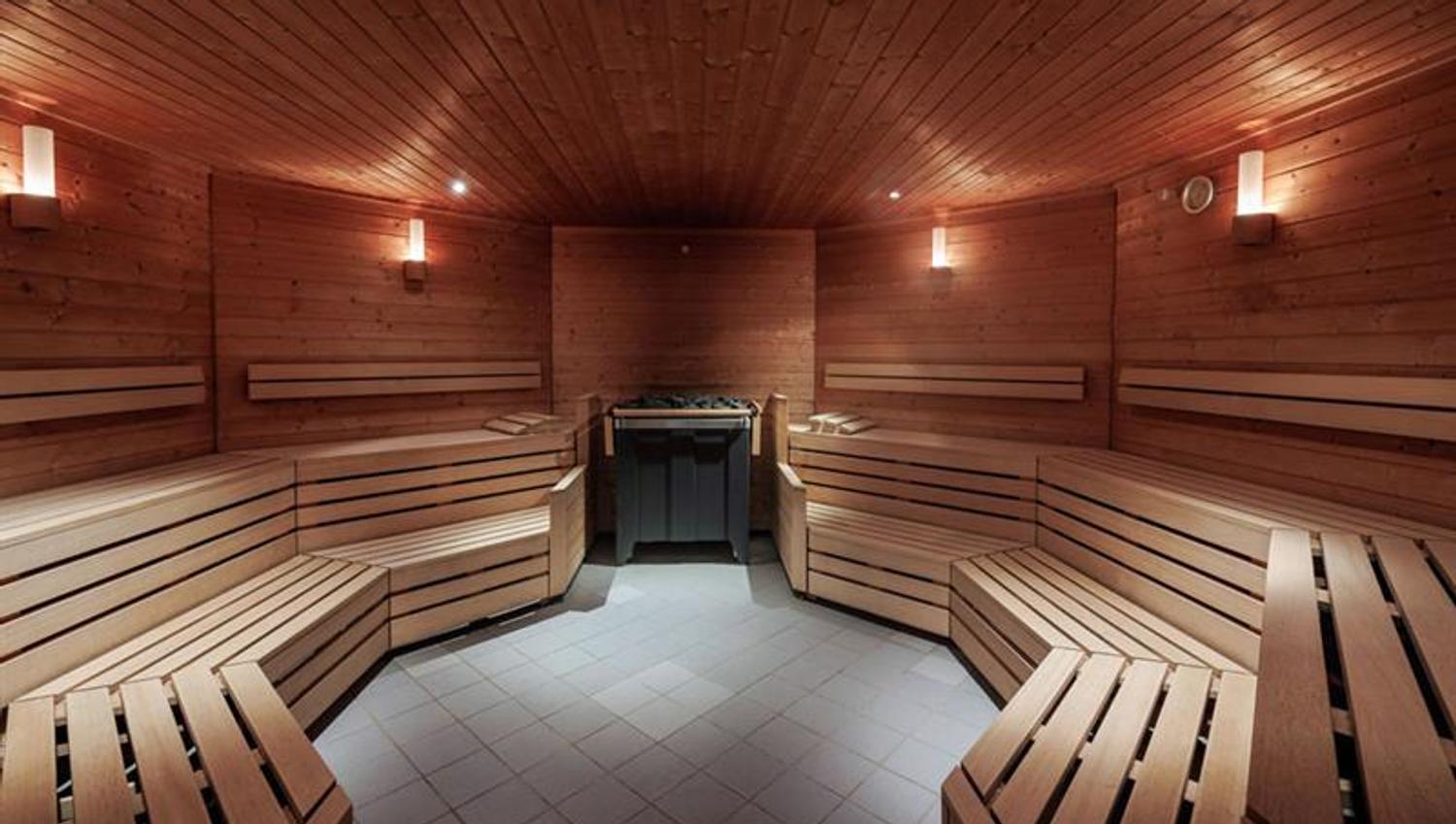 sauna at the swimming park in Langesund