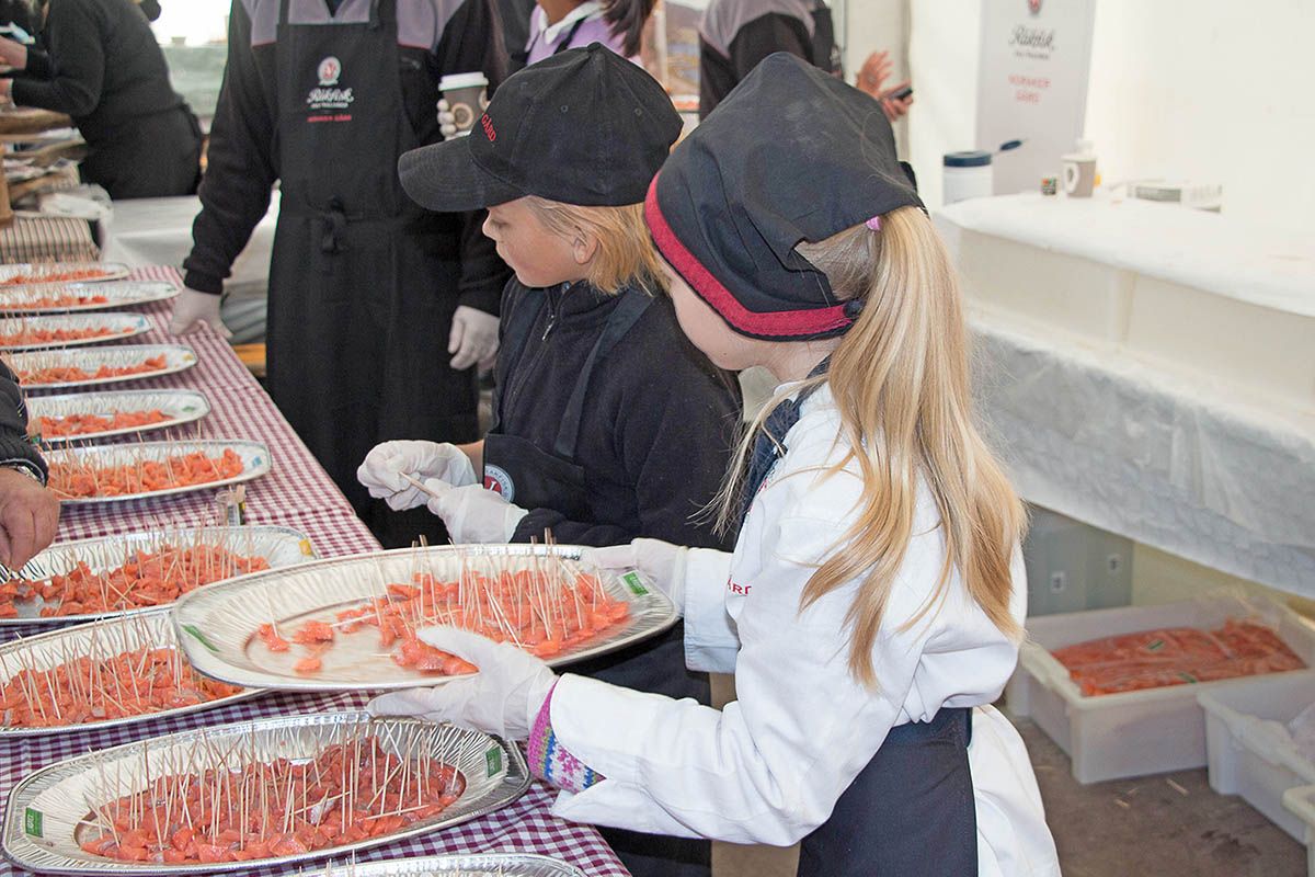 Norsk Rakfiskfestival, Fagernes i Valdres, norsk matkultur, rakfisk frå Valdres, smaksprøve