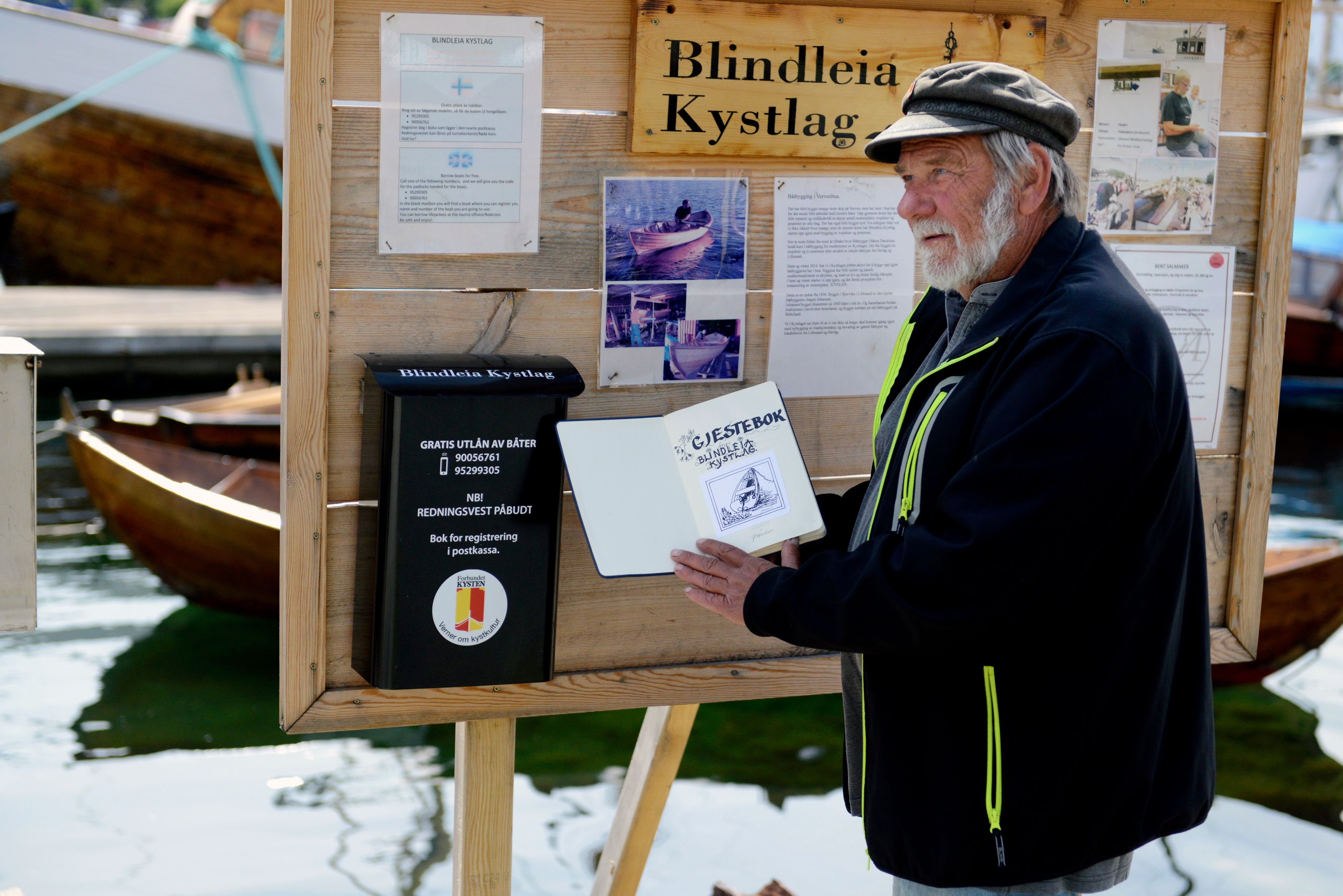 Robåtutlån Verven Lillesand Per Kristian Vindi