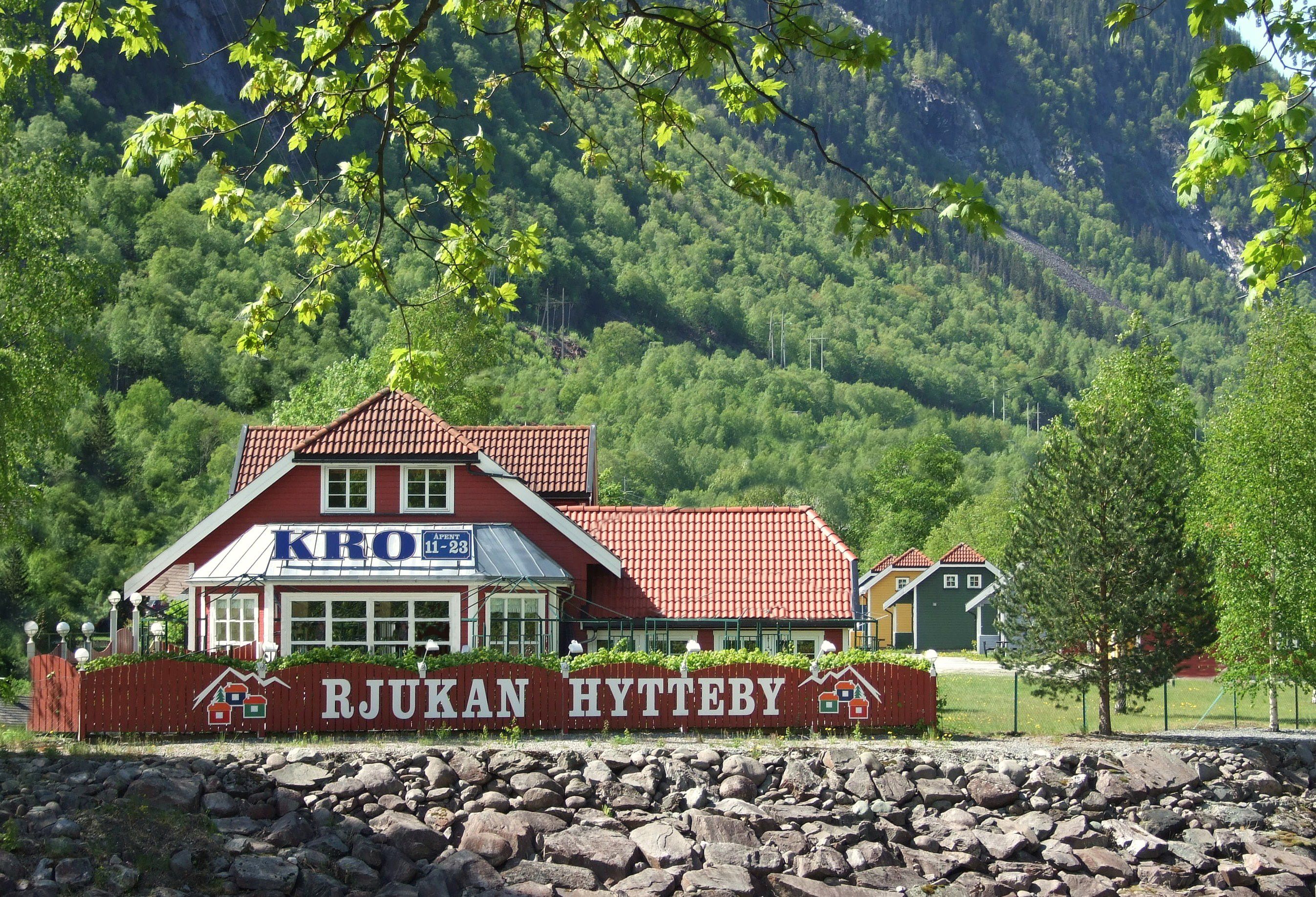Hyttebyen sommer