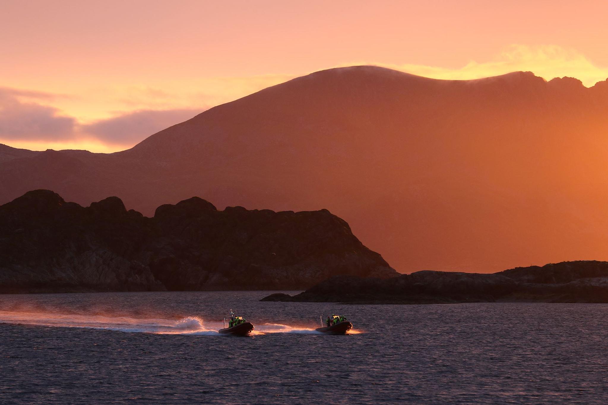 Midnattssolsafari fra Henningsvær med Lofoten Opplevelser
