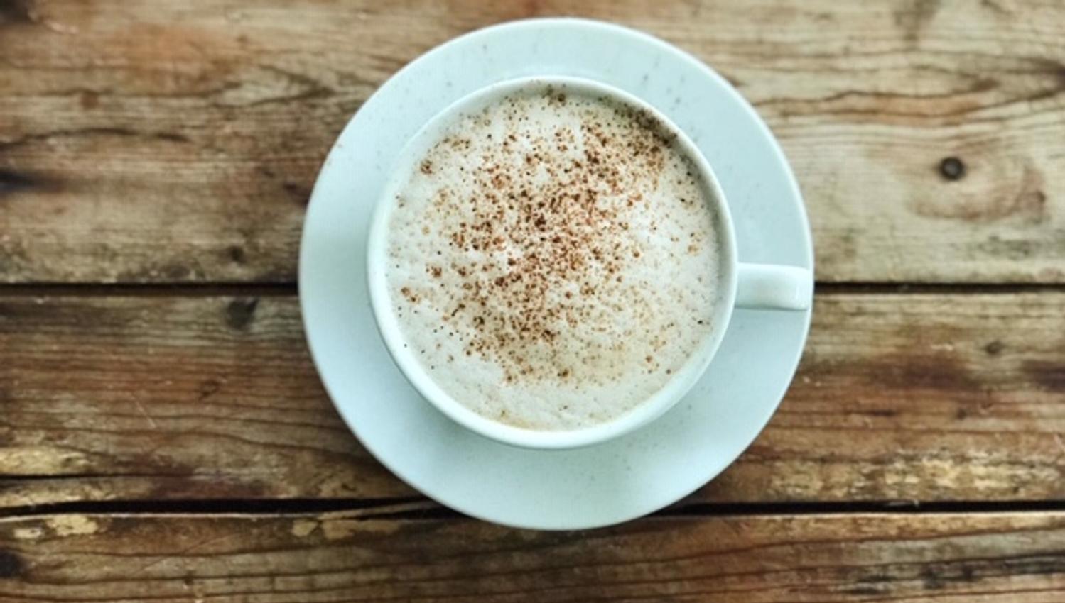 Coffee cup with coffee