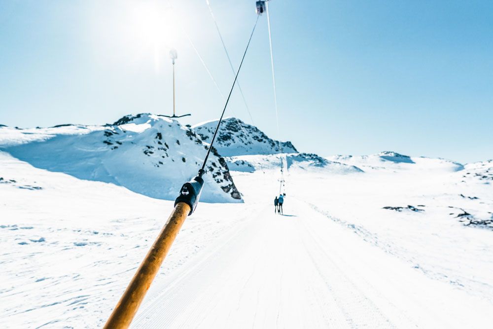 skitrekk for Gausta skisenter