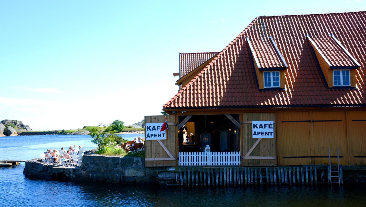 Bygning på bryggekant
