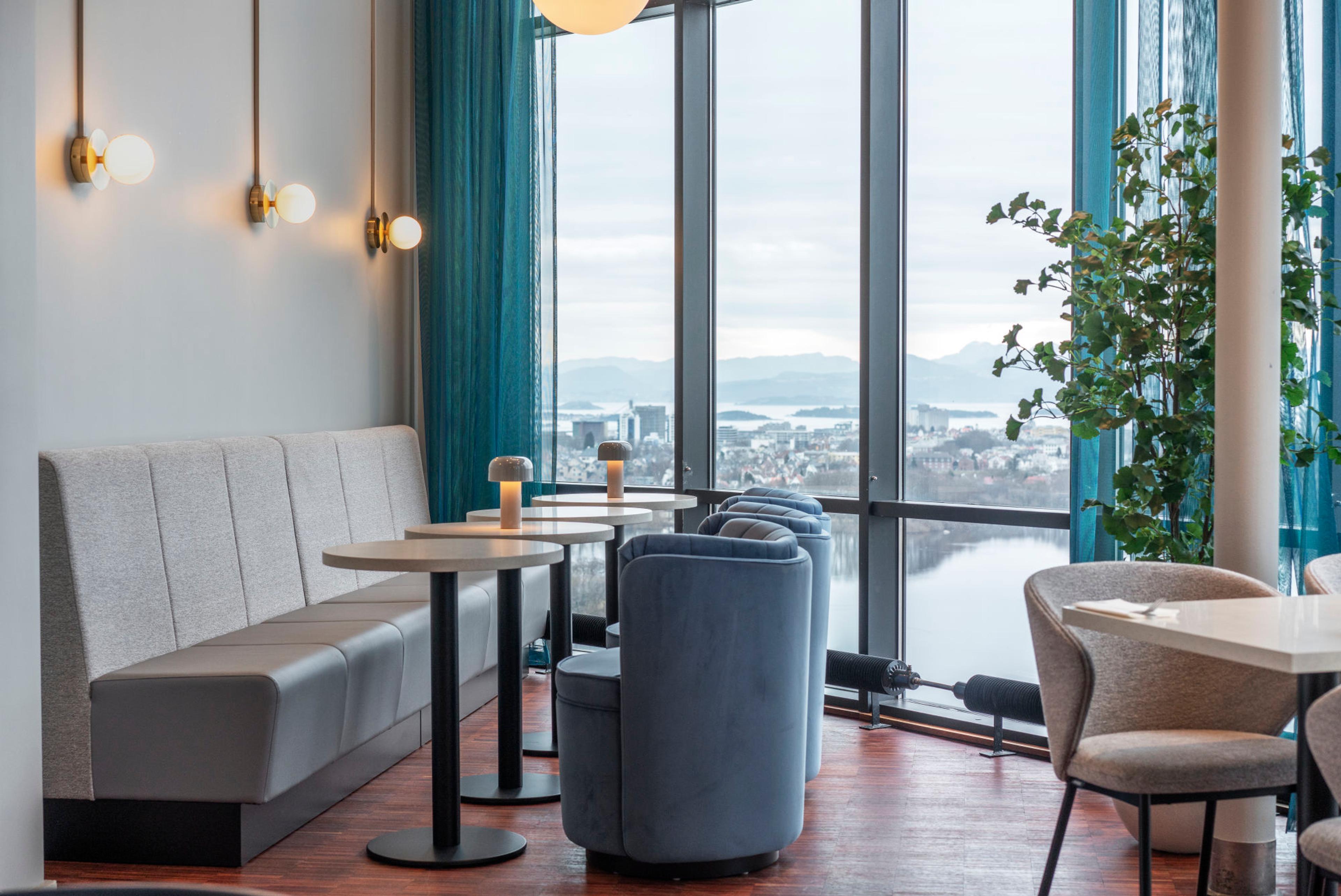 Breakfast with a view