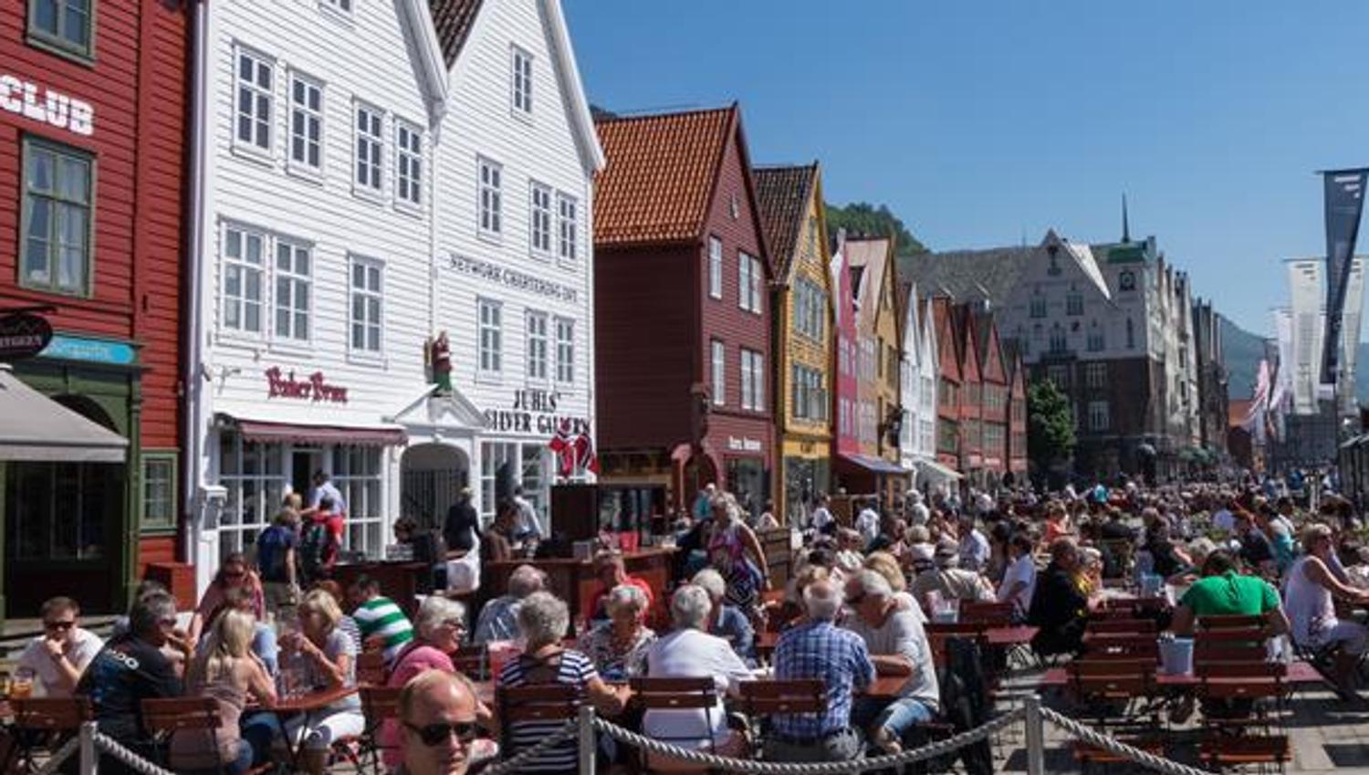 Se Bergen fra sykkelsetet