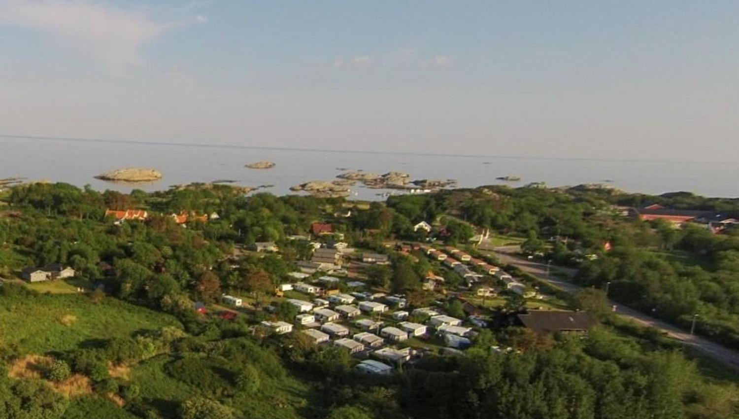Oversiktsbilde over Verdens Ende Camping