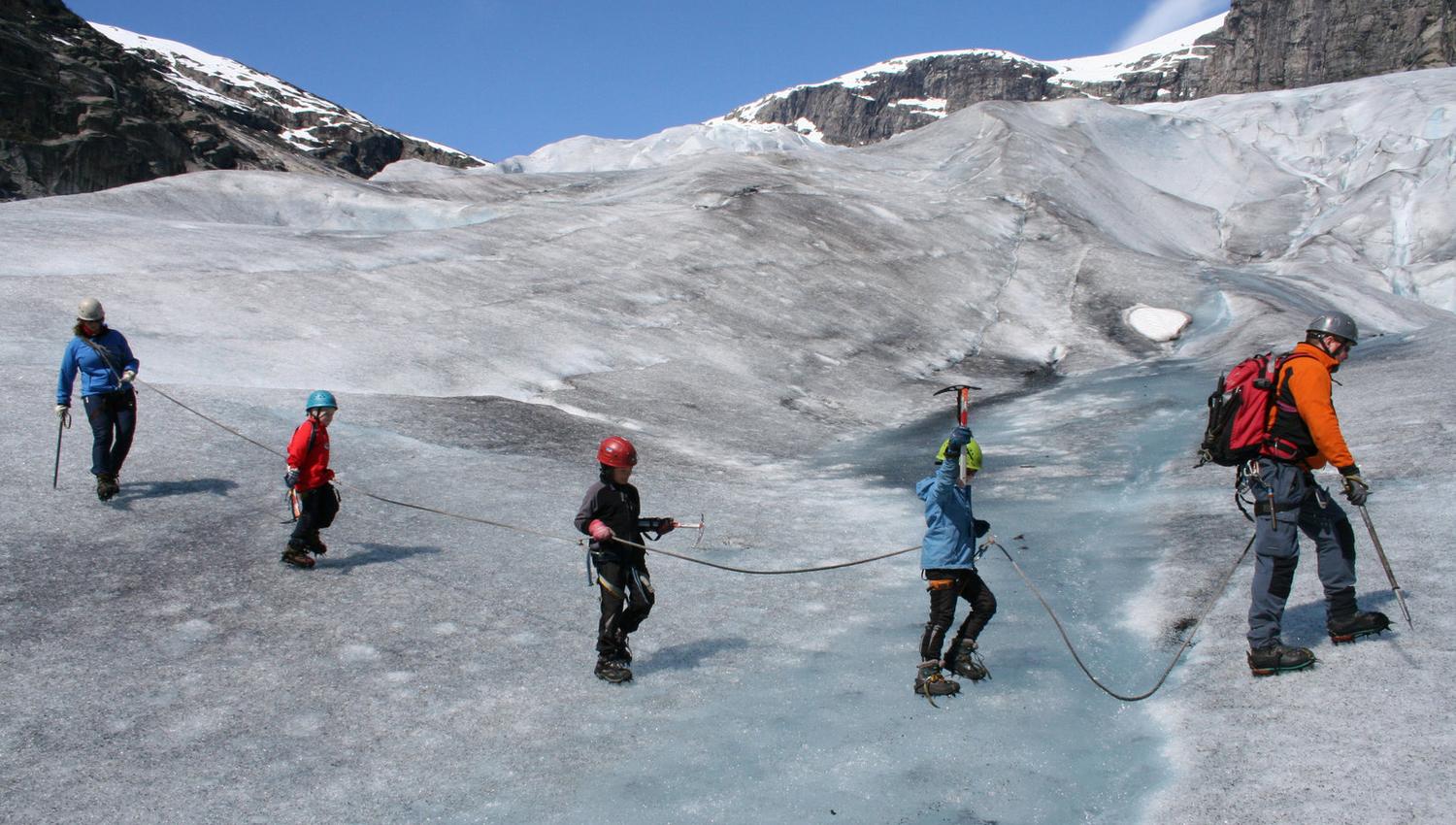 Glacier hike Nigardsbreen Glacier