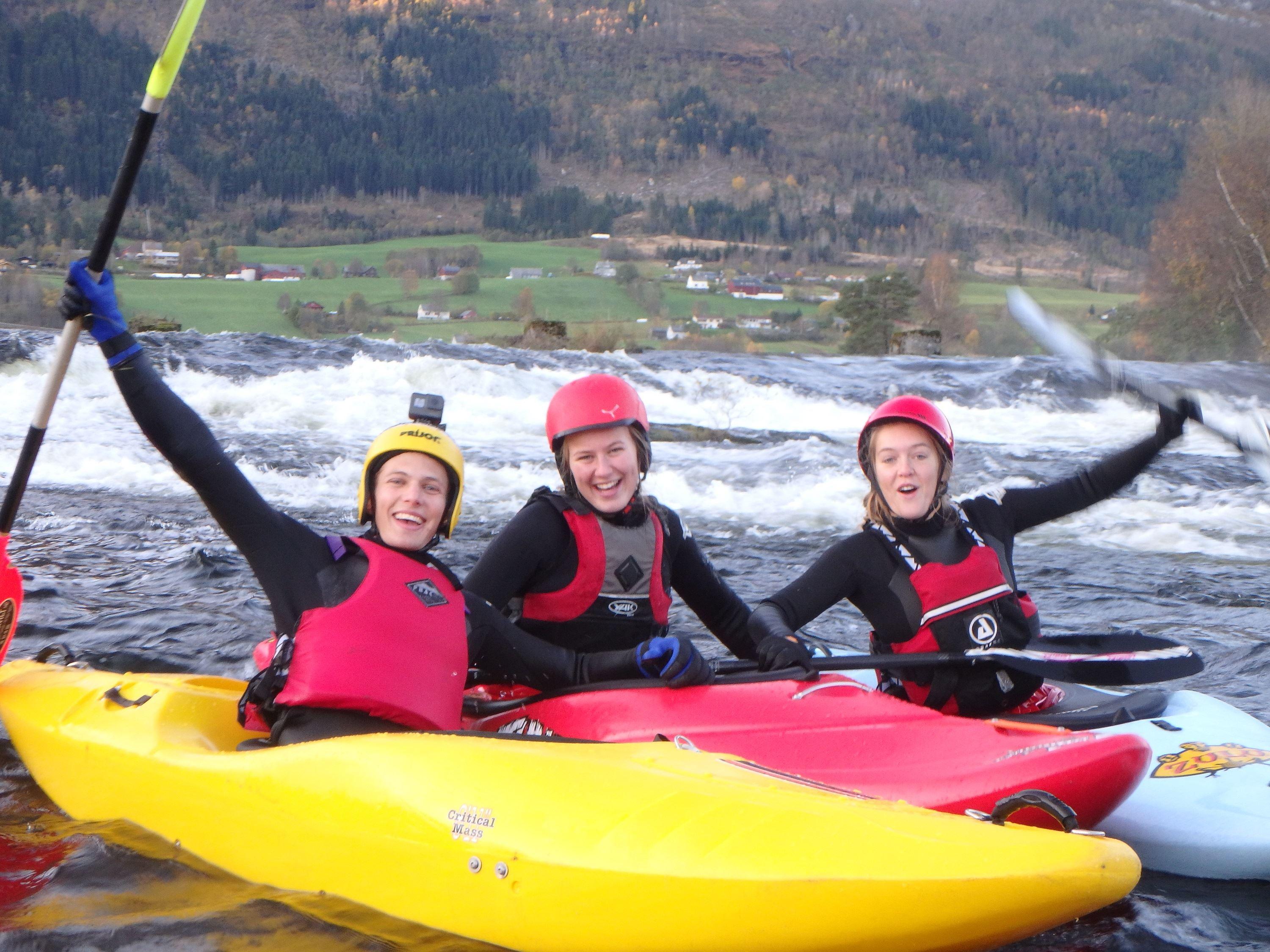 River kayaking course for beginners, 2 days, Voss - Vått og vilt