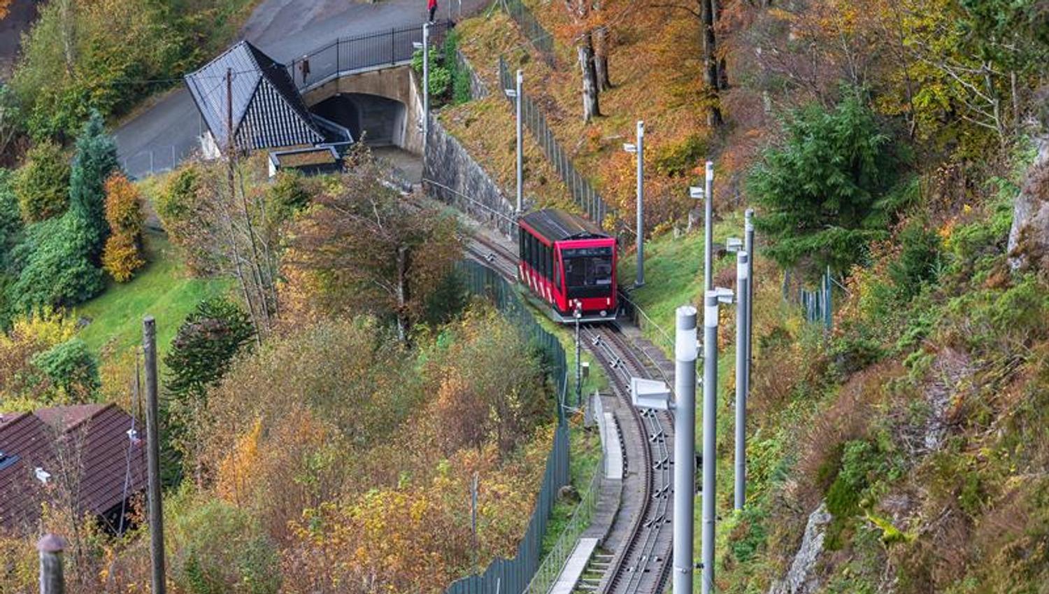 Fløibanen funicular