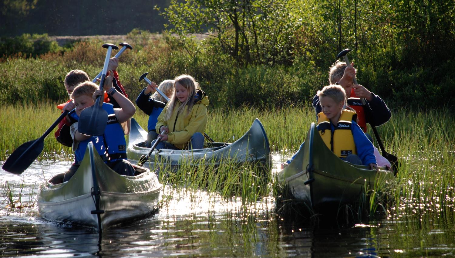 Kanoutleie i Audnedal