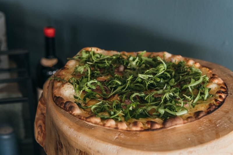 Ferdig pizza på The Hill 1125