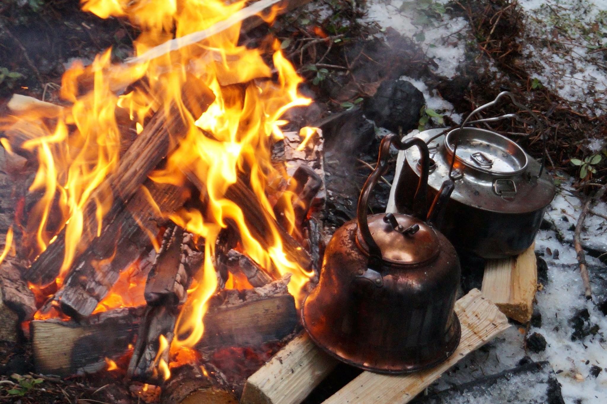 Bålkokt kaffe, Finnskogen Adventures