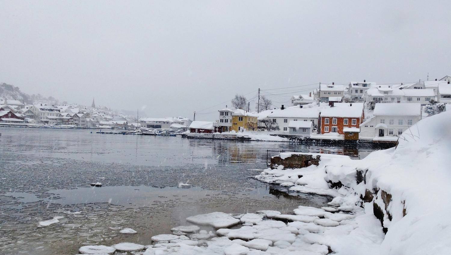 Blikk mot Øya, Gunnarsholmen