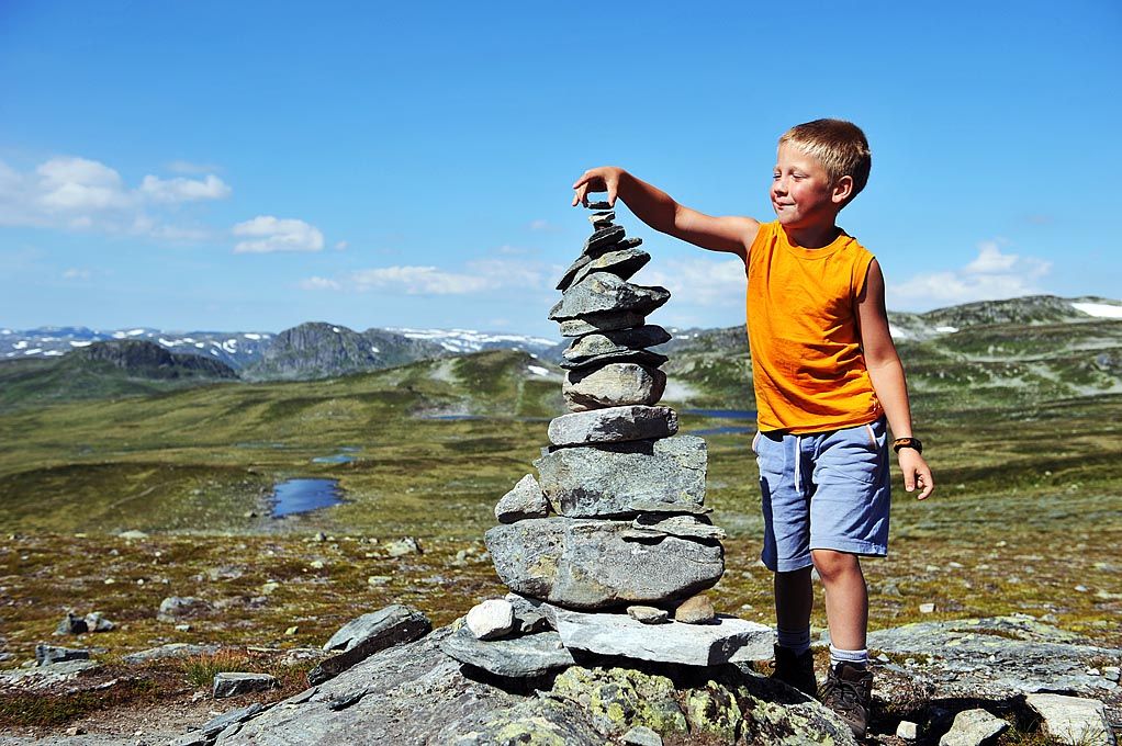 Nådd toppen på Hovden