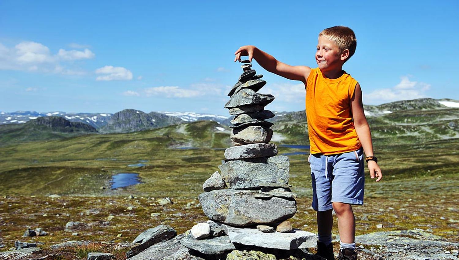 Nådd toppen på Hovden