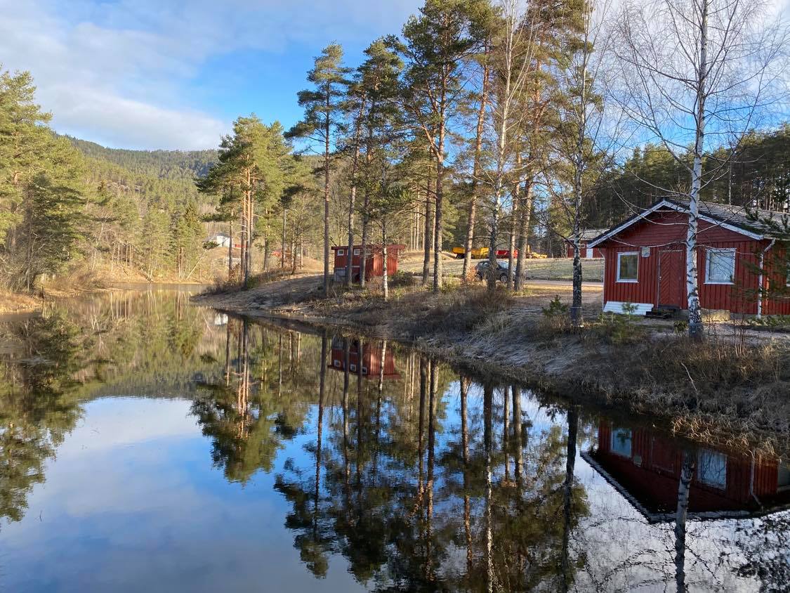 Øvre Øydnavatn i Konsmo i Lyngdal