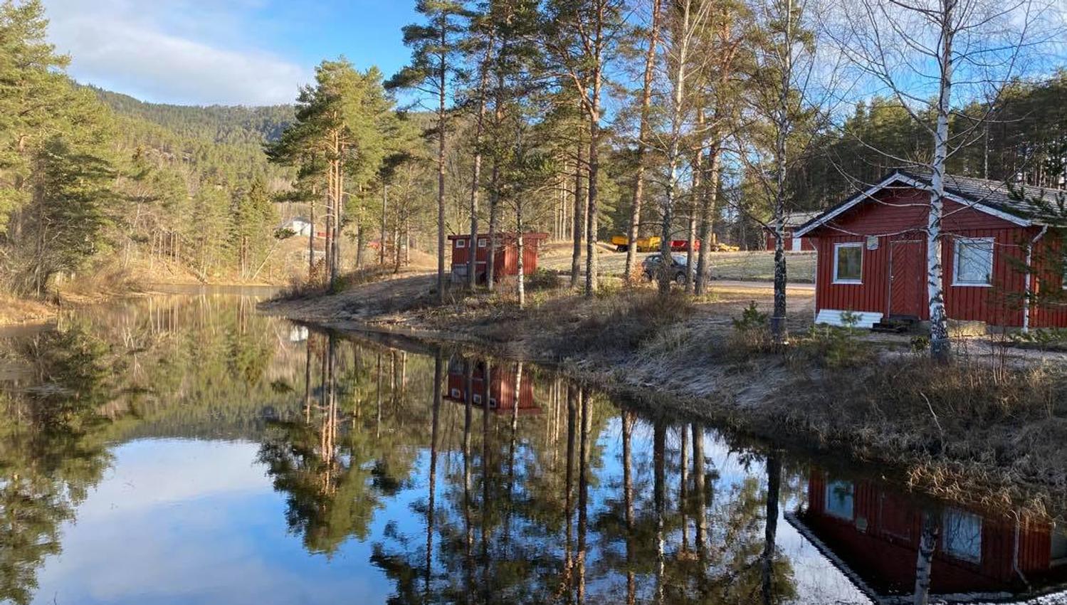 Øvre Øydnavatn i Konsmo i Lyngdal