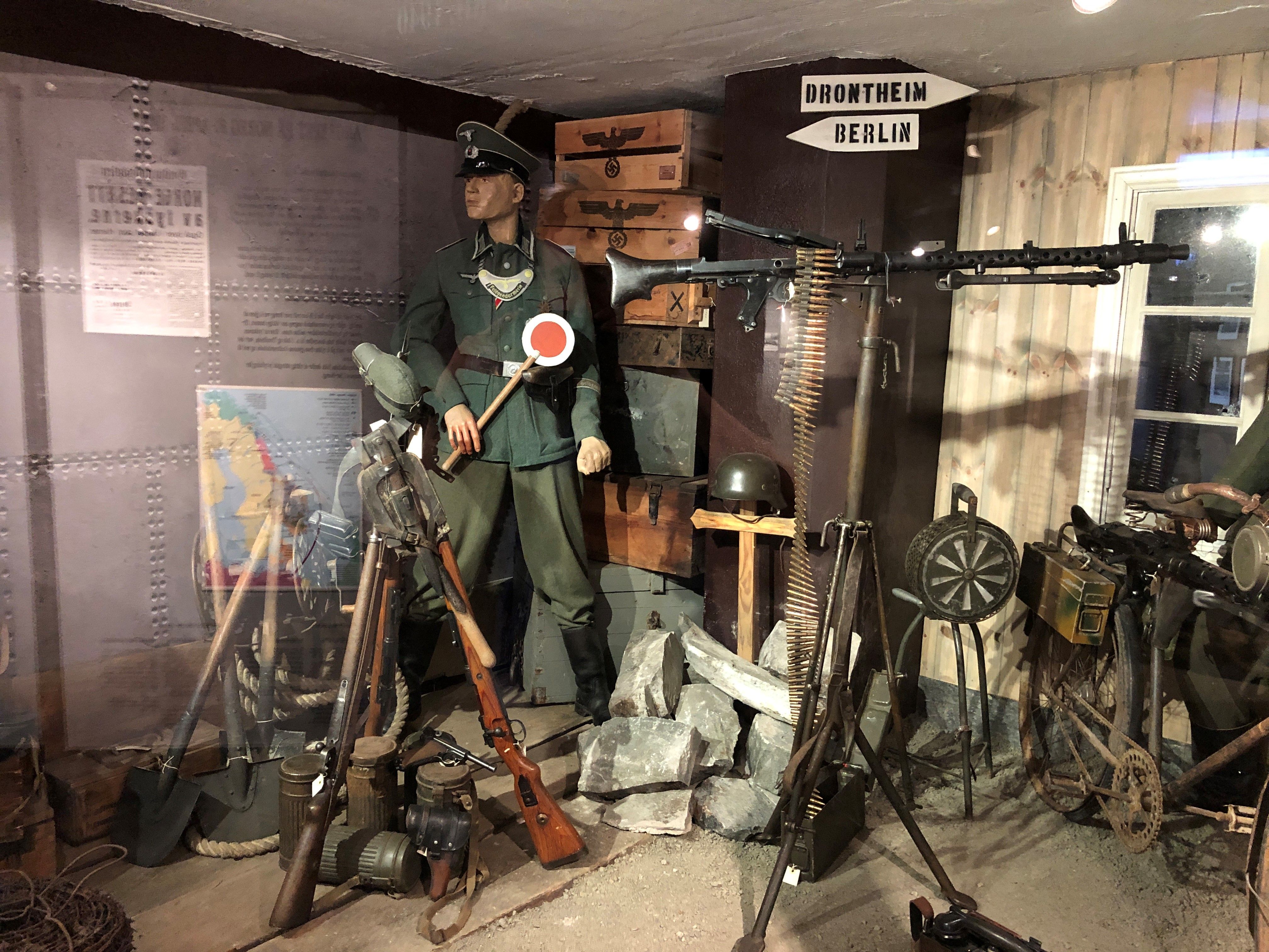 Tysk stilling Trafikkpost og sanitetstøtte