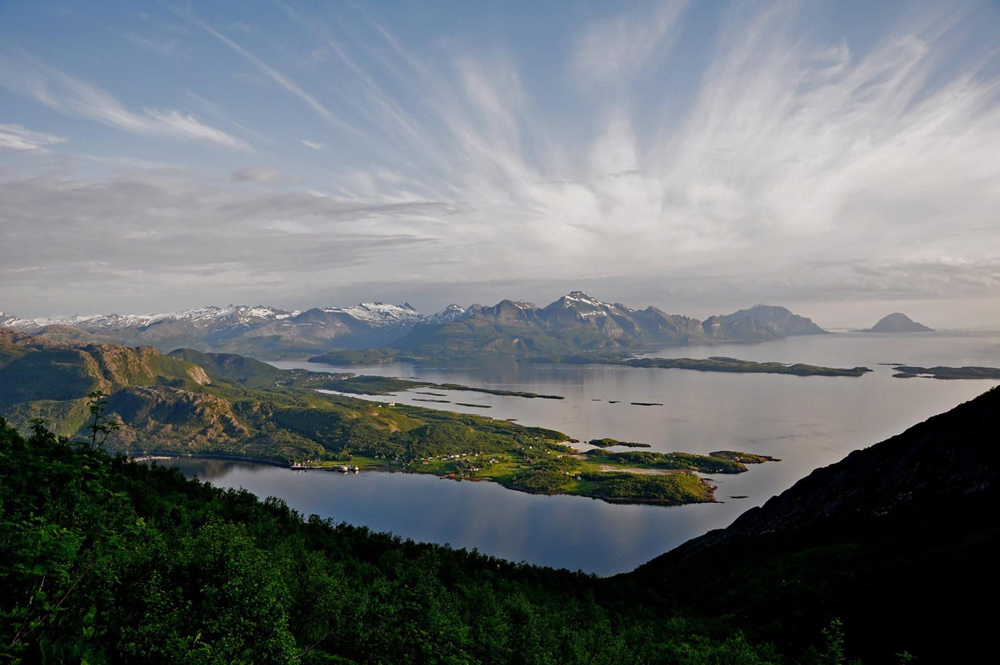 Sandhornet på Sandhornøy i Gildeskål